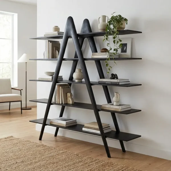 کتابخانه چوبی نیوشا