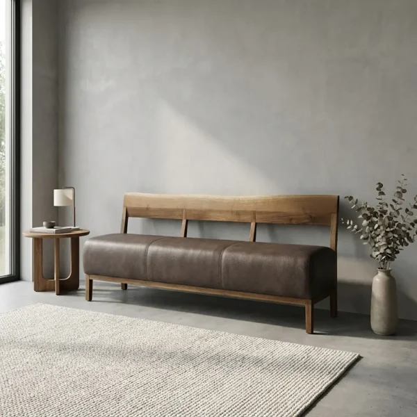 نیمکت چوبی تاتی