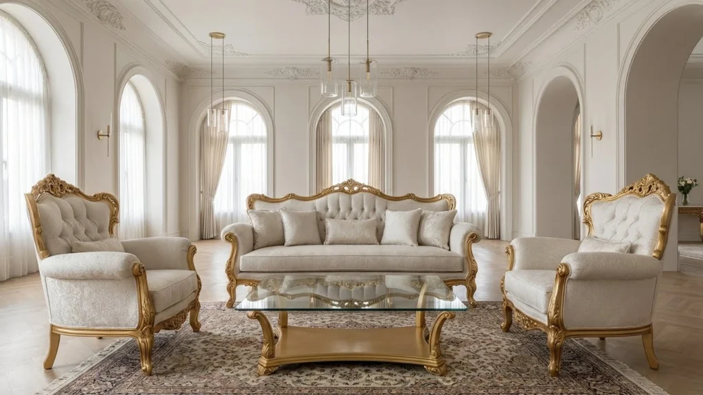 ۱۲ نکته تخصصی برای انتخاب مبل سلطنتی و راهنمای کامل قیمت ۱۴۰۴