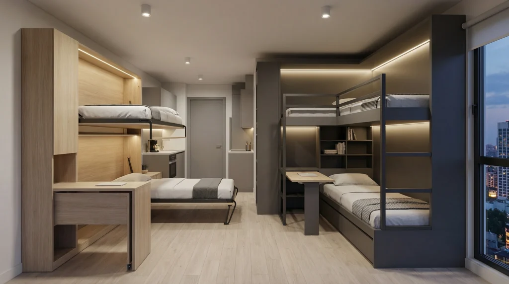 ادغام تکنولوژی و سفارشی‌سازی در نسل جدید تخت‌های دو طبقه