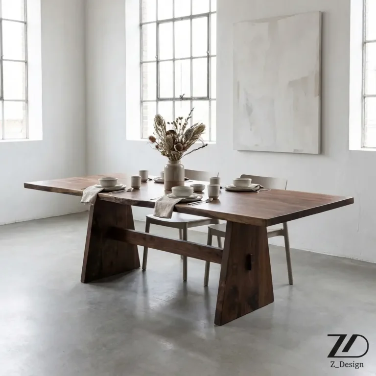 میز ناهار خوری چوبی 10 تا 20 نفره