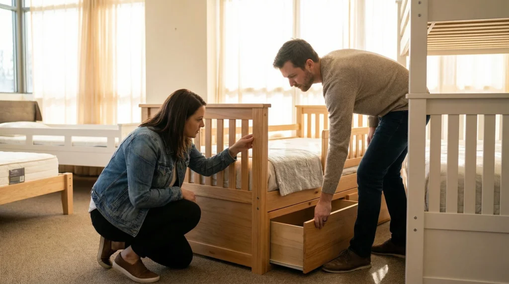 راهنمای گام‌به‌گام خرید تخت دو طبقه