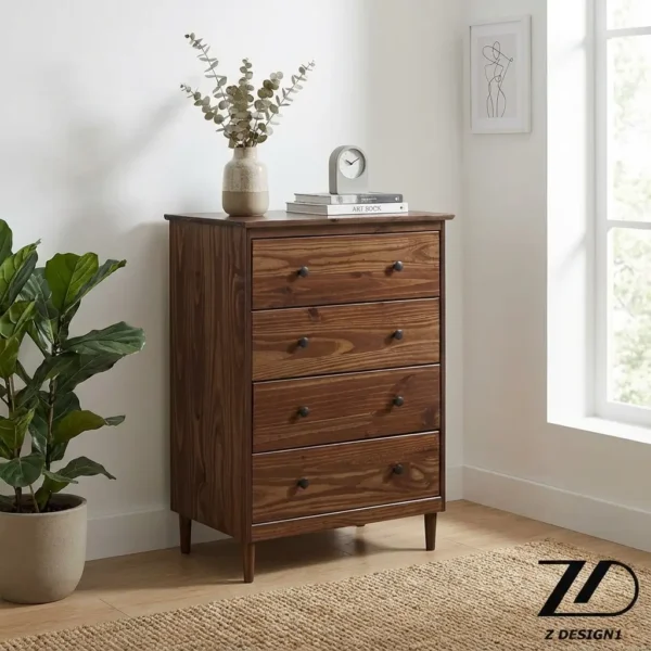 دراور چوبی ساده و شیک کد DR12/80