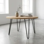 پایه میز فلزی سنجاقی دو شاخ