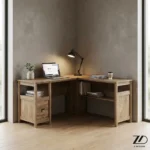 میز تحریر چوبی مدرن مدل کارن