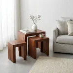 میز عسلی چوبی هانی