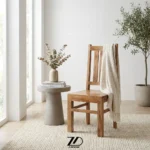 صندلی چوبی روستیک مدرن