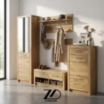 ست چوبی جا کفشی آیسان