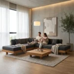 راحتی ال چوبی فضای باز سما