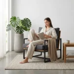 صندلی راحتی فلزی سنا