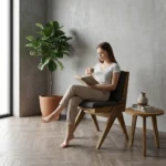 صندلی چوبی الیسا