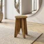 چهار پایه چوبی مینیمال