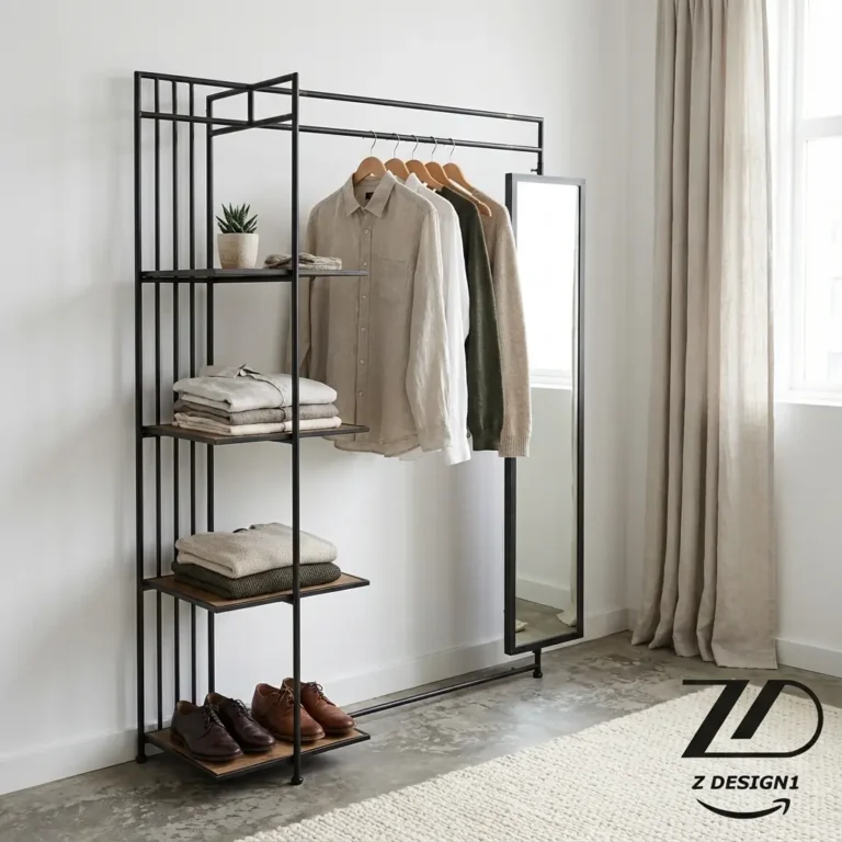 جالباسی و جاکفشی آینه دار