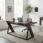 میز کار و مطالعه چوبی مدرن