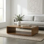 میز هشت گوشه جلو مبلی