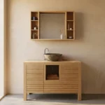 روشویی چوبی دیباس