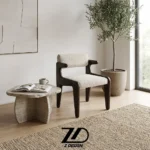 صندلی ناهارخوری چوبی رادین