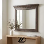 آینه چوبی مدل دلاریس