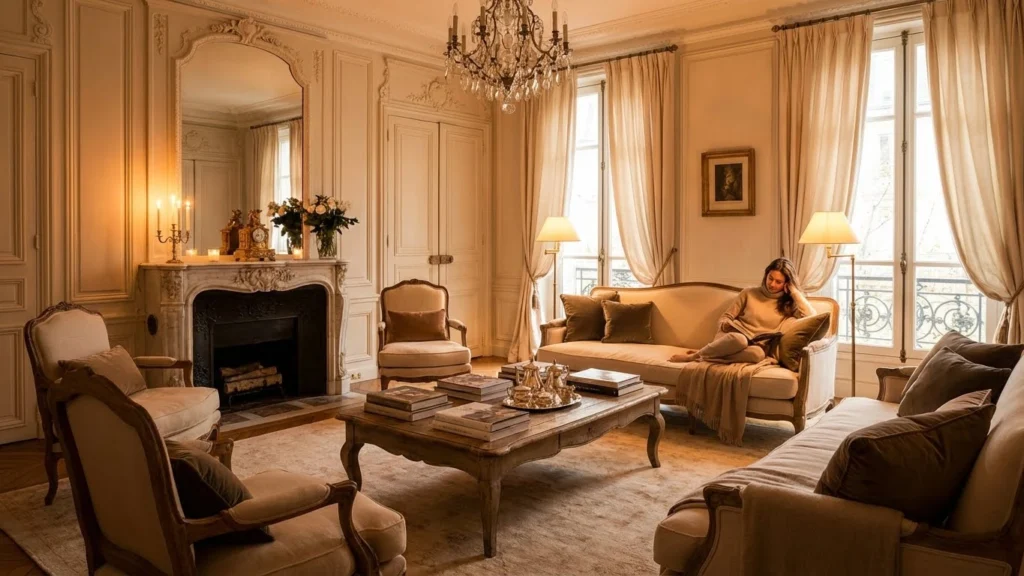 نحوه ست کردن مبل فرانسوی در دکوراسیون مدرن و روستیک