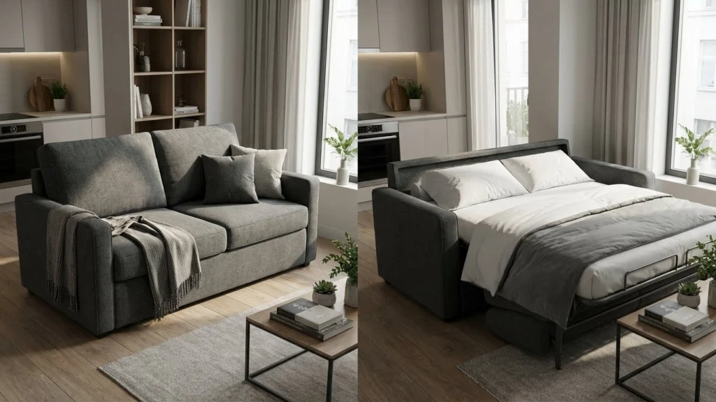 مبل راحتی جدید تخت خواب شو