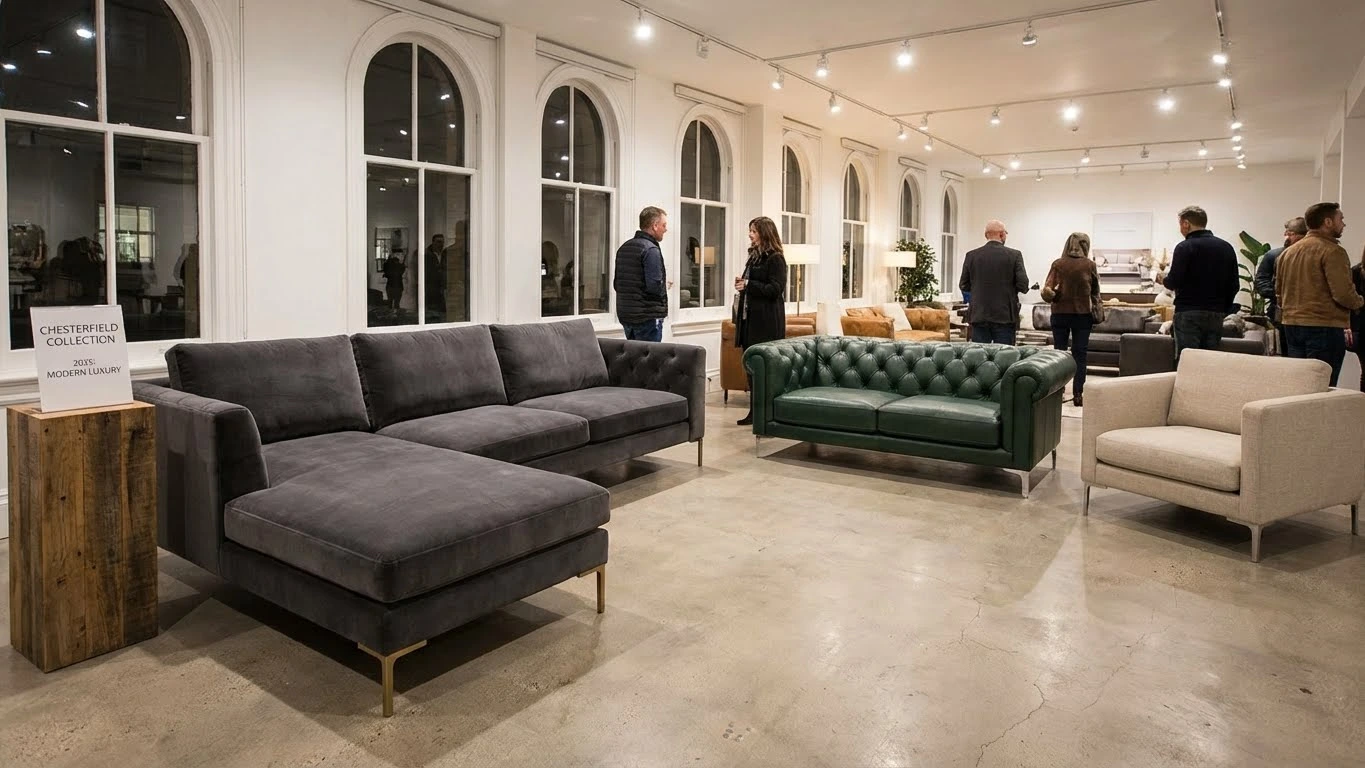 معرفی و بررسی ۱۰ مدل مبل چستر جدید و شیک سال ۲۰۲۵