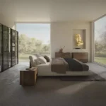 تخت خواب دو نفره مانلی