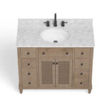 روشویی زمینی چوبی دانته