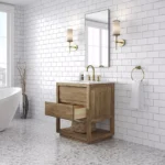 روشویی چوبی زمینی مدل کاسیوس