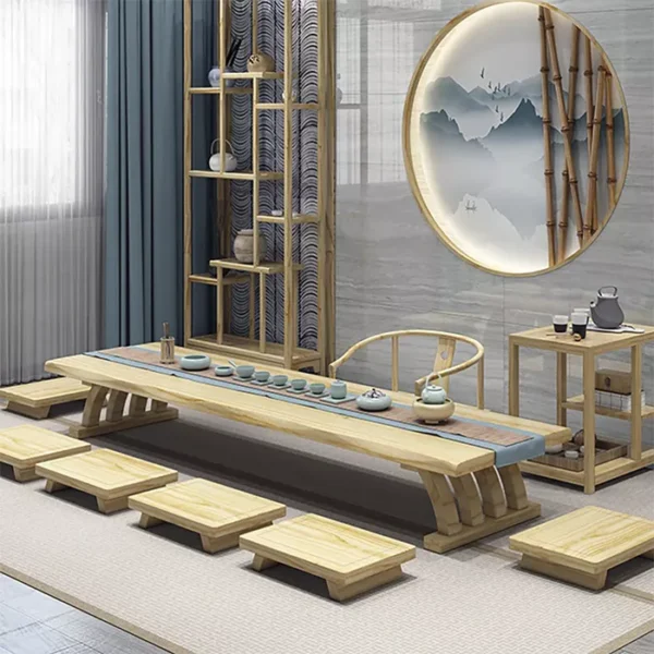 میز و صندلی ژاپنی 10 نفره لوسین