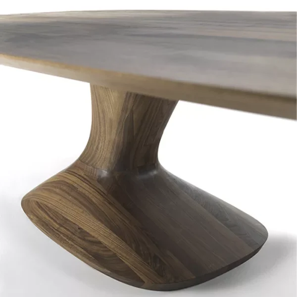 میز ناهارخوری تک پایه مدل بیستون