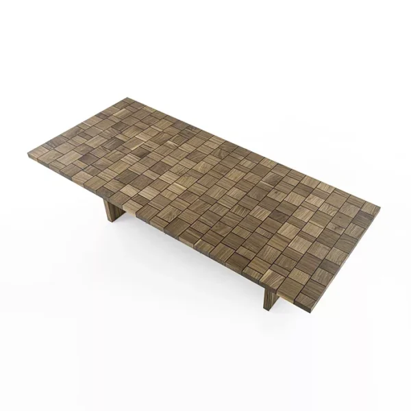 میز ناهارخوری 8 نفره مدل شطرنجی