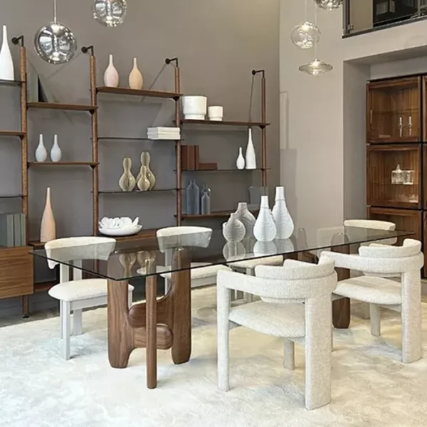 میز ناهارخوری 8 نفره مدل چلیپا