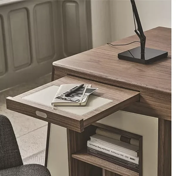 میز تک‌پایه چوبی مدل جلوه