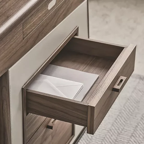 میز تک‌پایه چوبی مدل جلوه