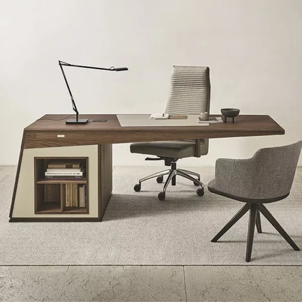 میز تک‌پایه چوبی مدل جلوه