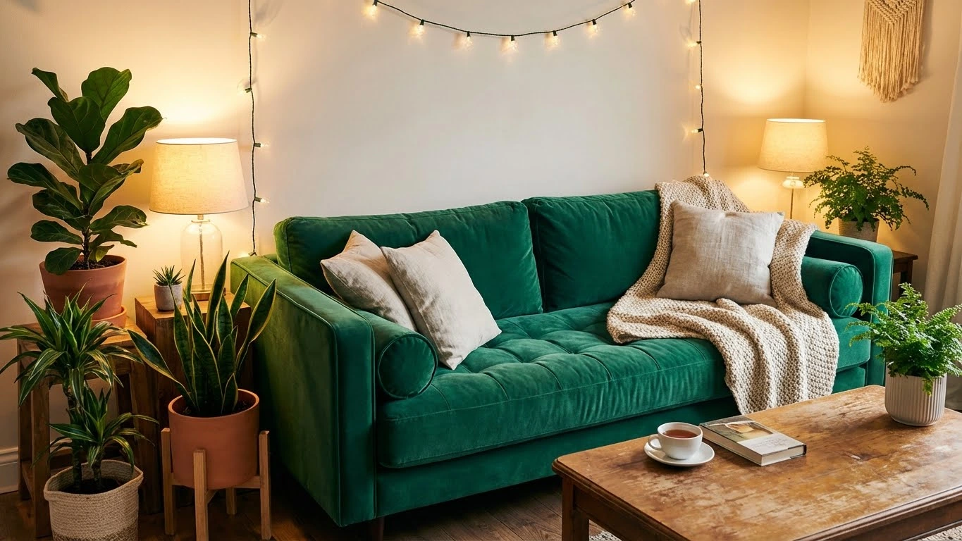 ۱۰ استراتژی دگرگونکننده برای چیدمان مبلمان سبز در دکوراسیون منازل شیک
