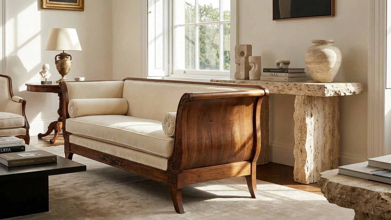 دکوراسیون چوبی و سنگی 