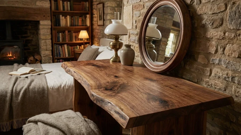 نقد و بررسی چوب گردو و راش در ساخت میز آرایش