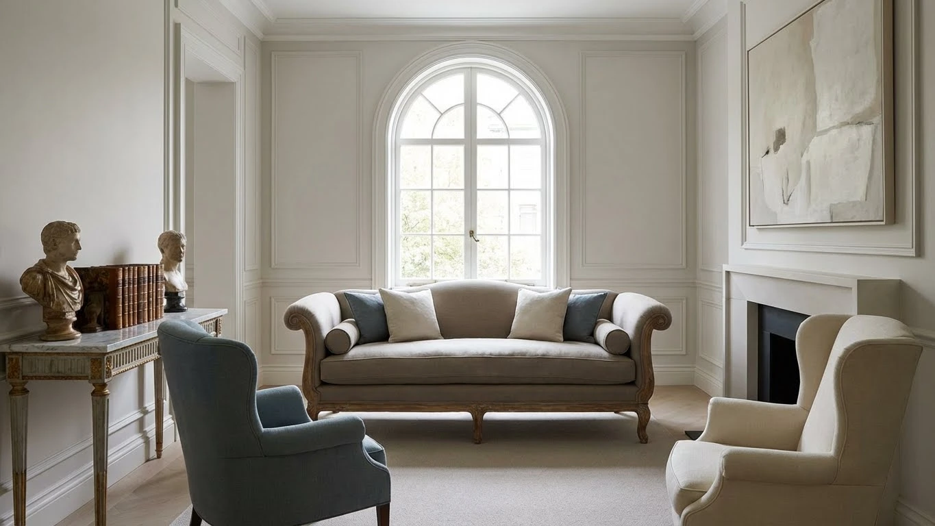 پارچه و رنگ‌بندی مبل نئوکلاسیک