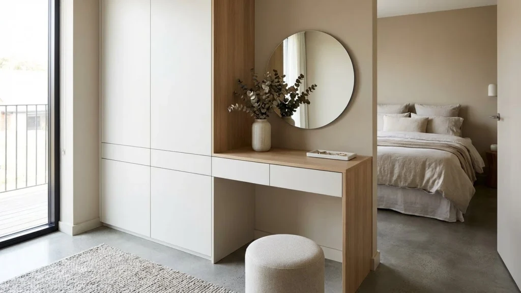 میز آرایش مدرن و مینیمالیستی