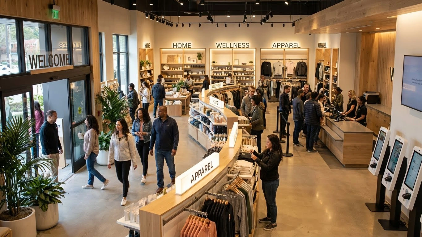 روانشناسی فضا در طراحی دکوراسیون مغازه