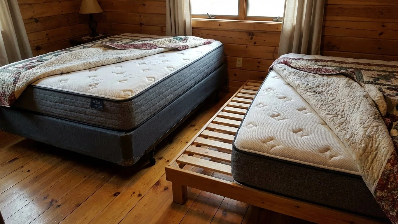 تاثیر باکس تخت بر طول عمر و راحتی تشک