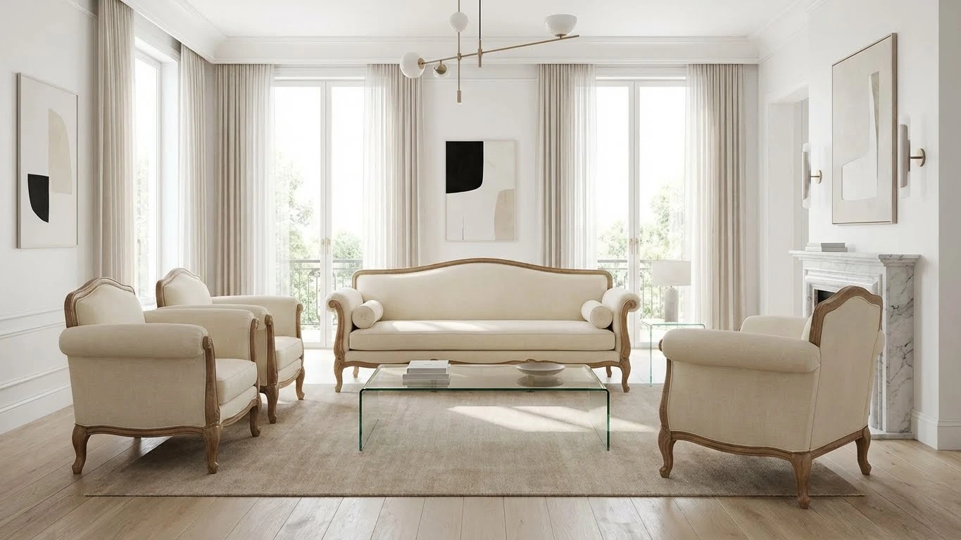 انواع مبل نئو کلاسیک