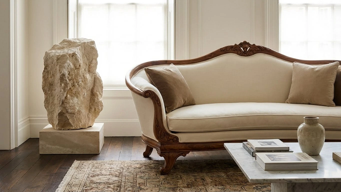 مبل نئوکلاسیک در اتاق کار و فضاهای اداری لوکس