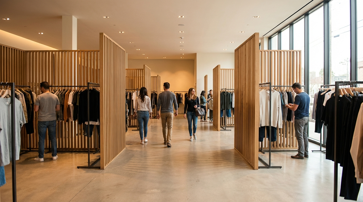 ۱۵ ایده طلایی برای دکور مغازه پوشاک