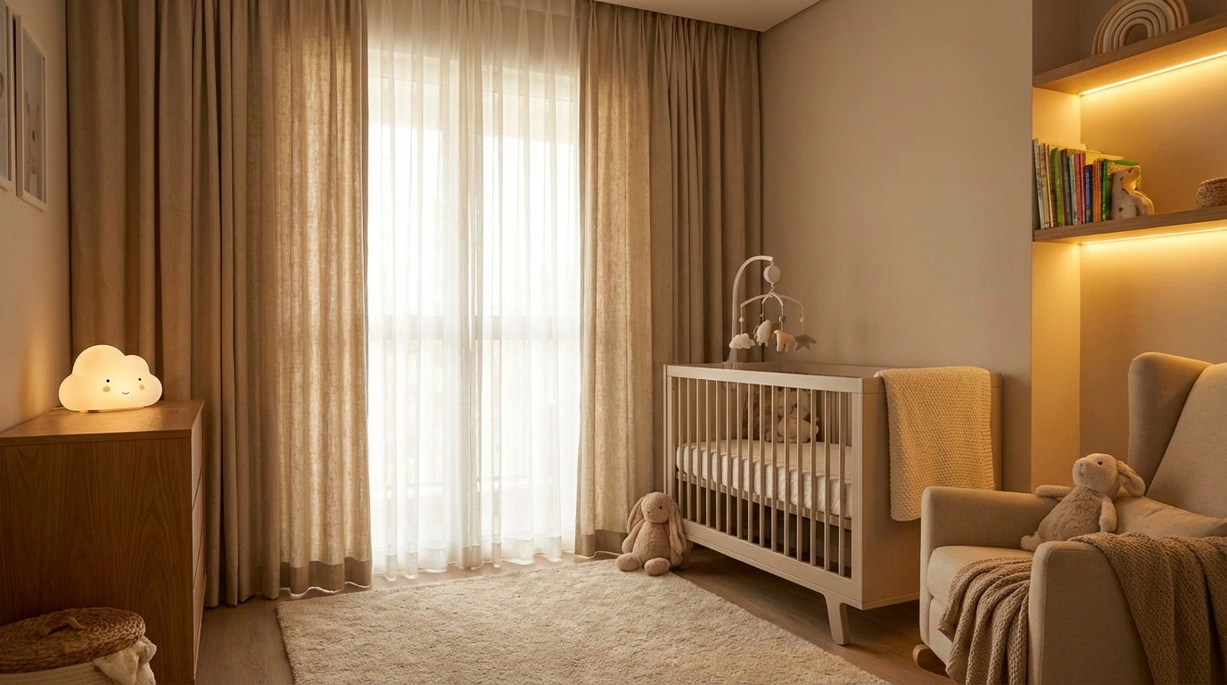 روانشناسی رنگ و نور برای سرویس خواب نوزادی و تخت خواب کودکان