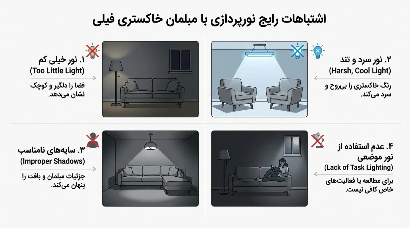 اشتباهات رایج در انتخاب، خرید و چیدمان مبلمان فیلی