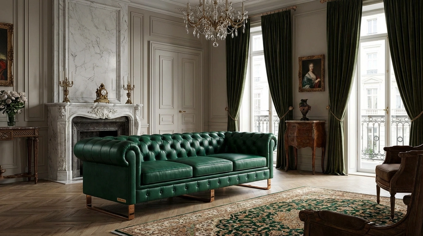 مبل چستر ایتالیایی مدل مایک