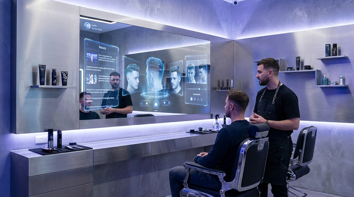 تکنولوژی و ابزارهای نوین در طراحی آرایشگاه در سال ۲۰۲۶