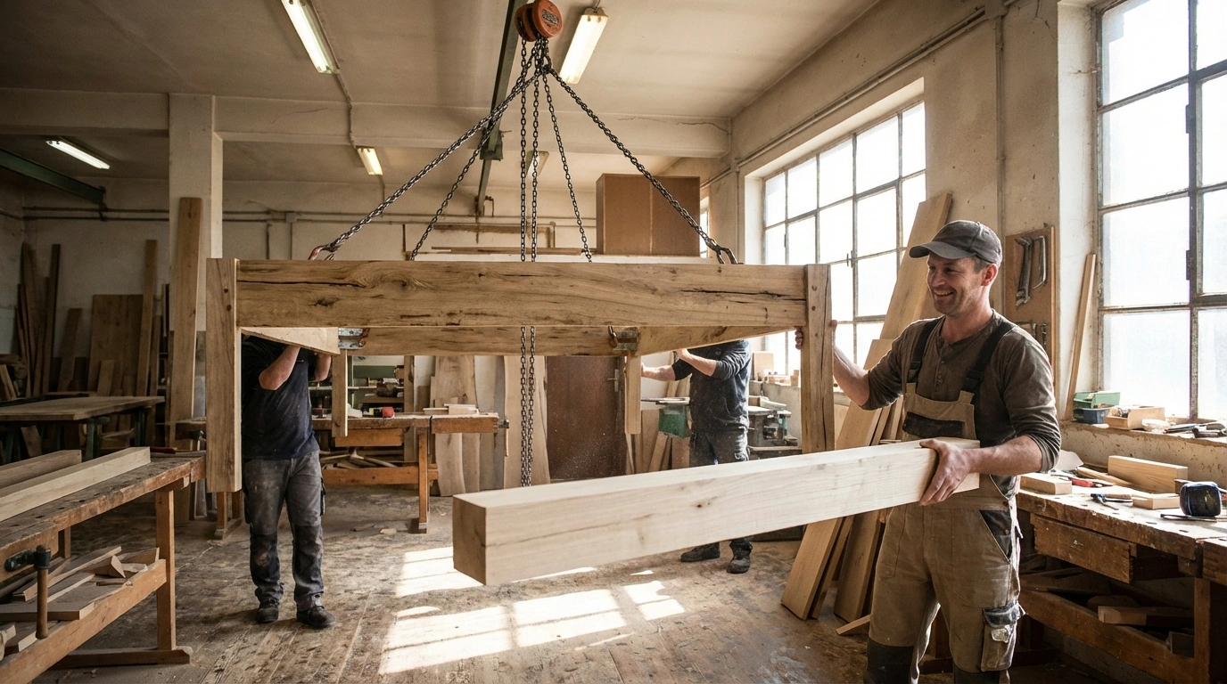 خواص فیزیکی و مهندسی چوب سپیدار برای تولید مبلمان